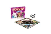 Monopoly Cats Edition Kids Family Party Tabletop Themed Board Game 8+