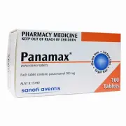 PANA MAX TAB 100 500MG - TABLETS X TABS Paracetamol 500mg