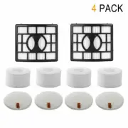 Hepa 4 Foam + Felt Filter Kit for Shark Rotator Vacuum NV680 XFF680 & XHF680