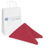 150 pcs 20"x20" inch Polyester Cloth Napkin - Burgundy - Wedding Linen sm