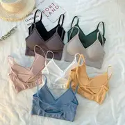 Plain Bra Top Yellow - One Size
