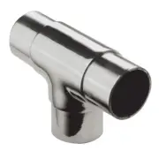 Lavi Industries 49-734/1H16 316 Satin (Brushed) Stainless Steel Flush Tee 1-1/2
