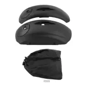 Matte Hard Saddlebag Lids 6.5'' Speaker Cutout Fit For Indian 16-23 Springfield