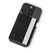 Stick-On Phone Wallet for Back of iPhone or Android Case | 6 Sleeve Black