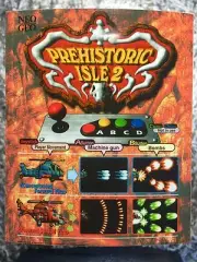 Prehistoric Isle 2 Neo Geo Mini Arcade Marquee