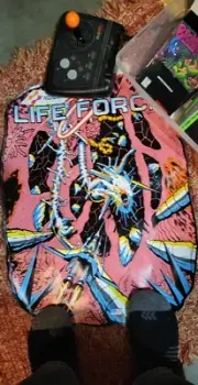 Life Force Konami Original Arcade Sideart x 2 JAMMA NEW