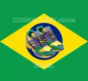 adidas ZX 8000 G-SNK atmos BRAZIL Size 8/5 US