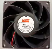 QTY 2 - DAYTON 2RTH7 Axial Fan Square 48V Dc - Phase 84.1 Cfm 3 1/8 In W