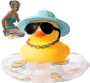 Car Ducks for Dashboard | Car Duck Decoration Dashboard - Funny Duck Ornaments for Car Dashboard Room Table Decorations, Holiday Lippsy