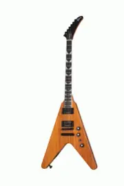 Gibson Dave Mustaine Signature Flying V EXP Electric Guitar Antique Natural w/ H
