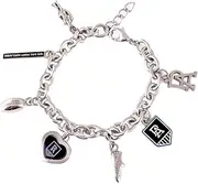 AFL Port Adelaide Power Charm Bracelet