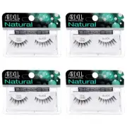 Ardell Natural Lashes Demi Pixies Black - Wispy False Eyelashes, Reusable Strip