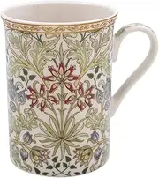Lesser & Pavey British Designed Coffee Mug | Ceramic Coffee Mugs for Home or Work | Large Mugs for Hot Drinks | Hyacinth Tea and Coffee Cups - William Morris