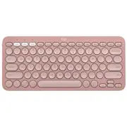 Logitech K380S Pebble Keys 2 Wireless Keyboard (Rose)