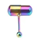 Vibrating Tongue/Belly Button Ring Stud Body Piercing Jewelry (Tongue Ring)