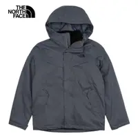 在飛比找THE NORTH FACE 官方旗艦店優惠-The North Face北面男款灰色防水透氣寬鬆連帽三合