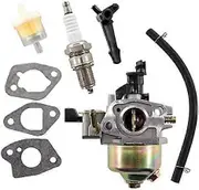 Carburetor with Gasket Fuel Filter for Loncin G160 G200 G200F LC168 F-2 6.5hp 196cc Engines 170020406-0004