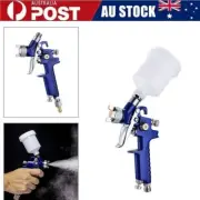 HVLP Mini Gravity Feed Air Spray Paint Gun 0.8mm Nozzle Auto Car Paint Sprayer