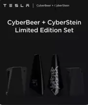 Cyberbeer Bottles Empty + 2 Mugs And The Box