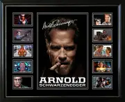 NEW ARNOLD SCHWARZENEGGER SIGNED LIMITED EDITION FRAMED MEMORABILIA