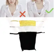2x Women Modesty Panel Cleavage Cover Up Lace Trim Clip On Bra Mock Camisole