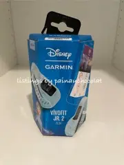 NIB Garmin VivoFit Jr2 Junior 2 Fitness Tracker Watch Disney Frozen Elsa