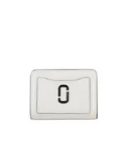 Marc Jacobs The Snapshot Bi-Fold Wallet One size White
