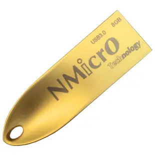 NMicro原廠出貨 金色MG3含稅8GB 8G USB 3.0 USB3.0 金屬 鋅合金 隨身碟行動碟 金屬碟無黃金