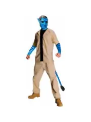 Adult Deluxe Avatar Jake Sully Costume