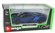Bburago 1:32 W/B 2017 Ford GT Blue Diecast Car 18-43043 BL