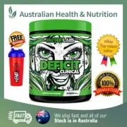 FACTION LABS DEFICIT CLINICAL LIME 50 SERVE + FREE SHIPPING & SHAKER