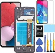 [ZTOOYO] for Samsung Galaxy A13 4G Screen Replacement with Frame for Samsung A13 LTE Screen Replacement kit A135f A135u A135m LCD Touch Display digitizer with Repair Part Tools 6.6 inch