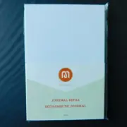 M By Staples Journal Refill 18154 8x5.5 240-Page Narrow Rulled Paper NEW