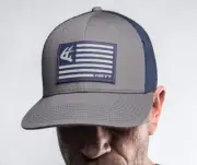 Hoyt Archery Cap - Navy Freedom - Snap-Back - NEW