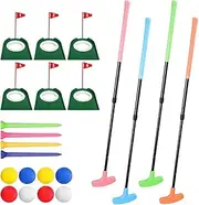 Zxpjkyu Retractable Golf Putter, Golf Club for Right and Left Handed Golfers, Adjustable Length with for Outdoor