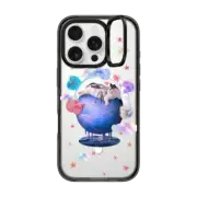 iPhone 16 Pro Impact Ring Stand Case MagSafe Compatible The Cat from Neptune by Mond Kim