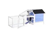 Large Chicken Coop Rabbit Hutch Ferret Cage Hen Chook Cat House