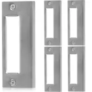 5 Pcs Door Guide Plate Deadbolt Reinforcement Strike with Large Hole