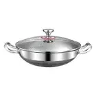 Non-stick Wok Pan 32/34/36cm Frying Pan Honeycomb Pot Gas Induction Cooker