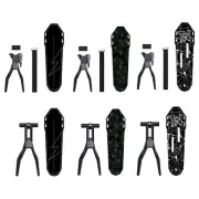 Rear Mountain Bicycle Fenders Quick Release MTB Saddle Mudguard Full Cover