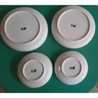 在飛比找蝦皮購物優惠-日本YUAN FWU陶瓷羹盤/湯盤（2大2小）