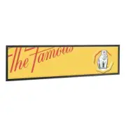 NEW Bundy Bundaberg Rum Yellow 2025 Bar Runner Mat Holiday Gifts