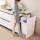 【現貨✨免運】日本MUJIΕ廚房傢用大號分類垃圾桶客廳衛生間厠所創意腳踏式拉圾