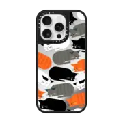 iPhone 16 Pro Mirror Case MagSafe Compatible Simple Cat - 14