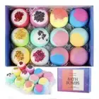 Luxsea Bath Bombs Gift Set- 12 Natural Handmade Sea Salt Bubble Bath Bomb