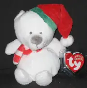 TY FREEZINGS the BEAR JINGLE BEANIE BABY - MINT with MINT TAGS