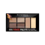 Rimmel Mini Power Palette Eye, Lip & Cheek 001 Fearless 6.8g