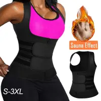 在飛比找蝦皮購物優惠-Neoprene Sauna Sweat Vest Wais