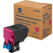 Genuine Konica Minolta TNP48M Magenta Toner Cartridge A5X0390 Bizhub C3350/C3850
