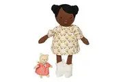 Manhattan Toy Playdate Friends Harper Machine Washable and Dryer Safe 14 Inch Doll with Companion Stuffed Animal
